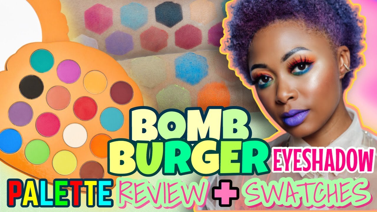 REVIEW: Bomb Burger Eyeshadow Palette + Swatches