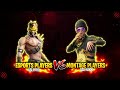 MONTAGE PLAYERS VS ESPORTS PLAYERS! GARENA FREE FIRE