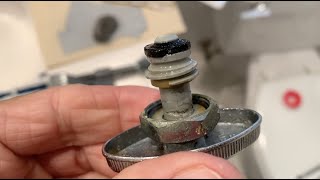 How to rebuild a water shutoff valve