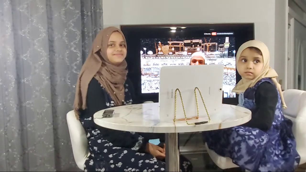 Maryam And Fatima Reciting Quran
