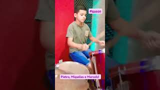 Turminha fera de bateria infantil pra começar o dia! #aulasdebateriainfantil #musicaparacriancas