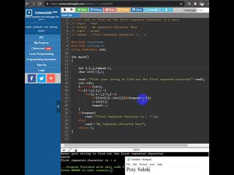 C++ Code to