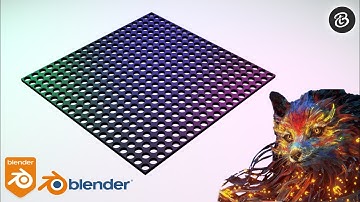 How to make a circular grid in blender 2.9 | Easy way to make a grid in blender
