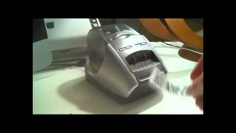 QR code print from Brother Label Printer