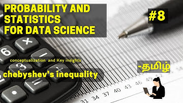 Probability and statistics for Data science in Tamil | Part 8 | Machine learning | Data science