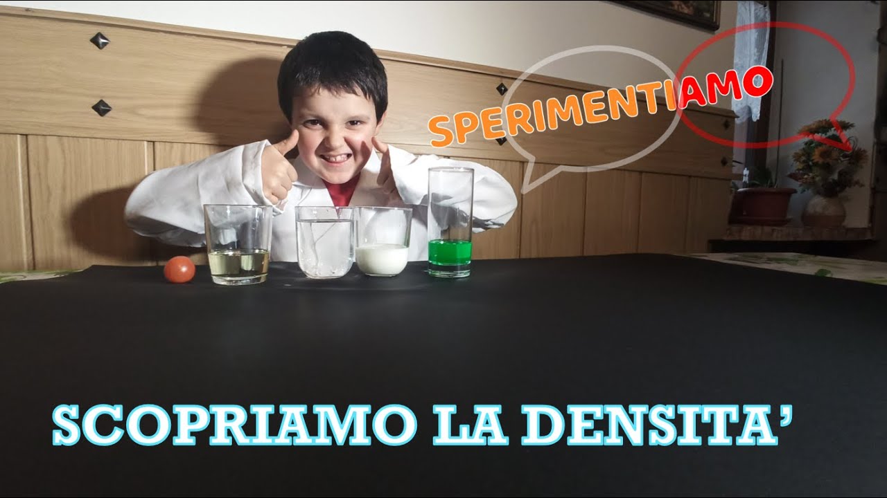 La densità spiegata con un semplice esperimento