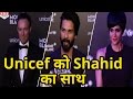 Bollywood Celebs at Montblance UNICEF Red Carpet Shahid Kapoor,AB Devillers, Mandira Bedi