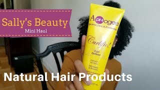 Sally's Beauty Supply Mini Haul | Natural Hair Products