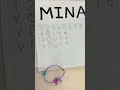 Kindergarten lesson. The kids practice writing their names.