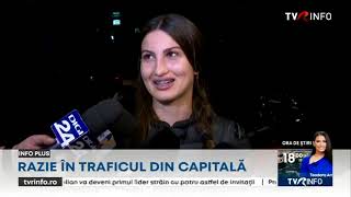 Razie în traficul din Capitală