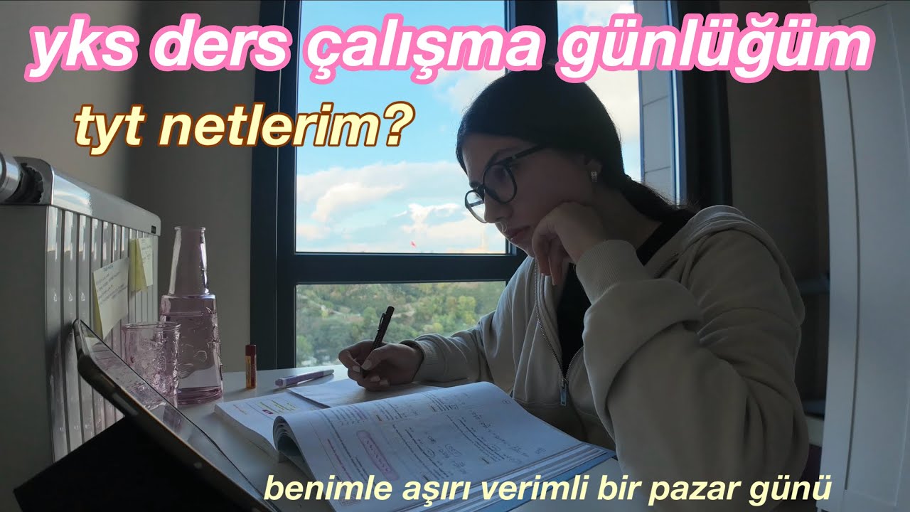 yks ders çalışma günlüğüm // tyt netleri + koçluk