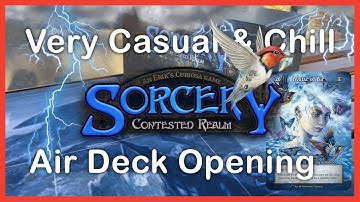 Sorcery TCG: Air Deck Opening (Very Casual & Chill)