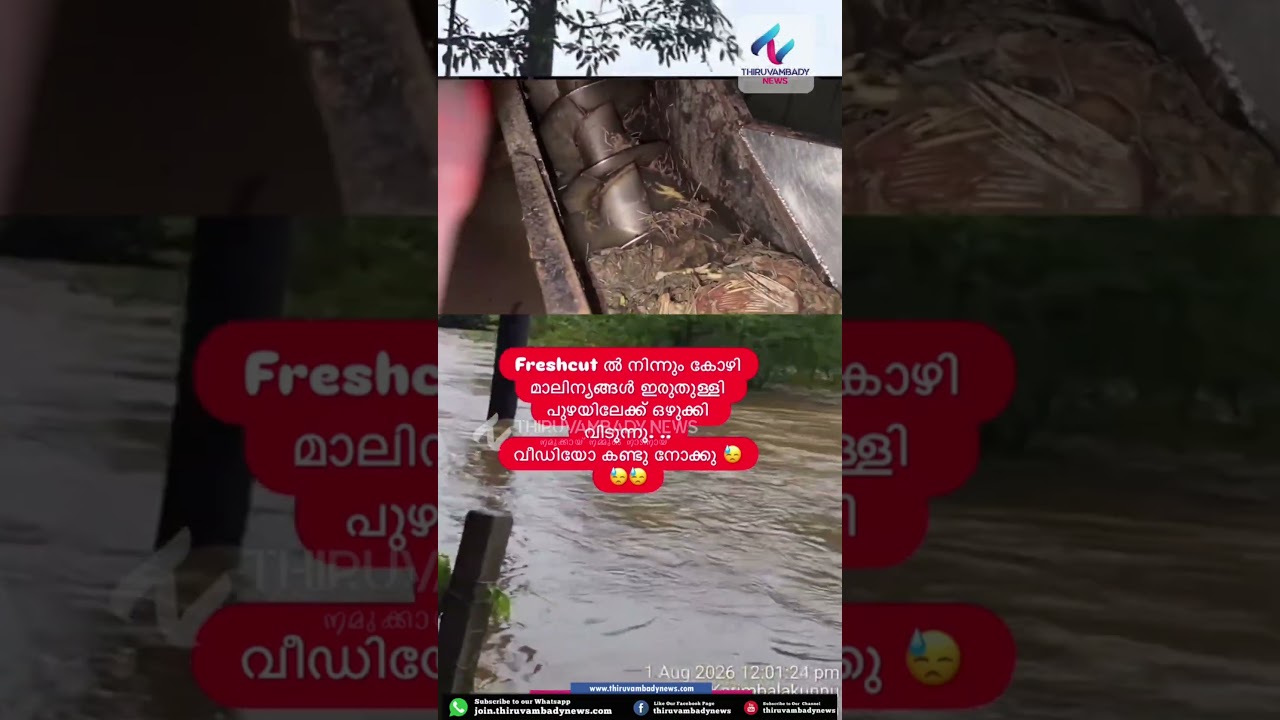 🚨 ഫ്രഷ് കട്ട് അറവുമാലിന്യ കേന്ദ്രത്തിനെതിരെ വീണ്ടും പ്രതിഷേധം #FreshCut #അറവുമാലിന്യം #പ്രതിഷേധം