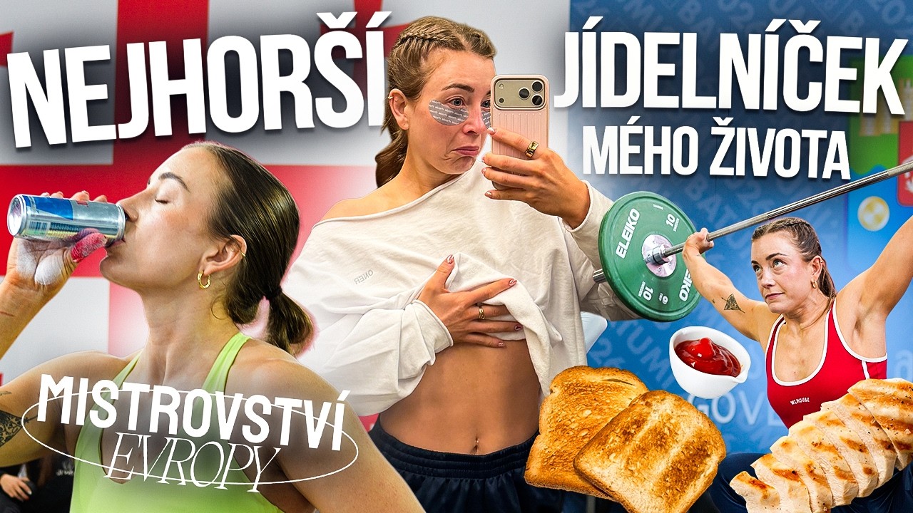TOHLE JSEM OPRAVDU JEDLA? | 48 HODIN DO ZÁVODU