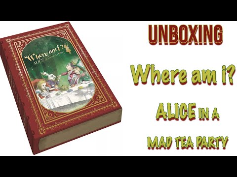 Where Am I Alice In A Mad Tea Party Board Game Boardgamegeek