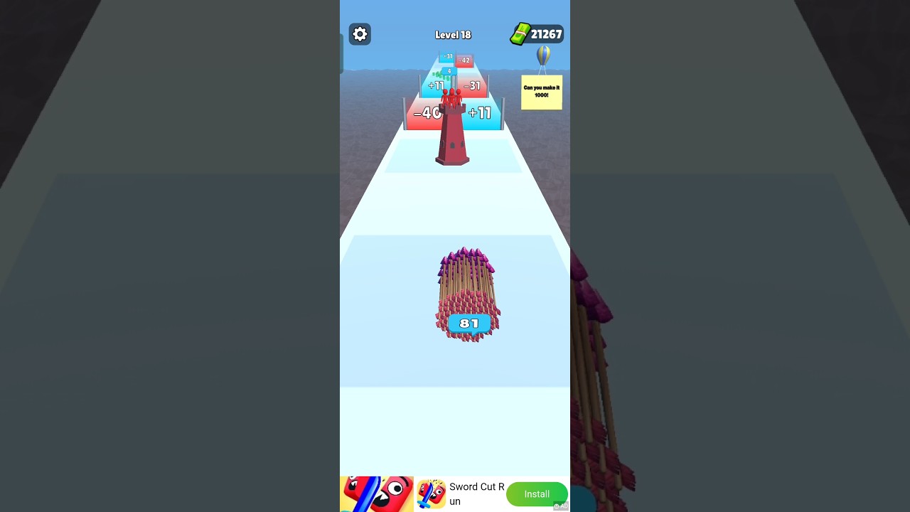 Arrow Run Race Level 18 