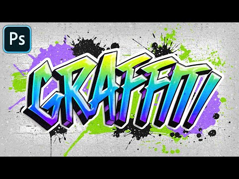 Video: Cum Să Desenați Cu Font Graffiti