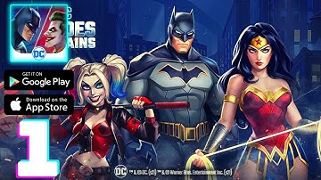 DC Heroes & Villains: Match 3 Gameplay Walkthrough Part 1 - (iOS, Android)