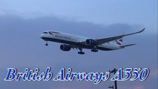 British Airways 🇬🇧 Airbus A350-1000 Landing At Toronto Pearson Airport