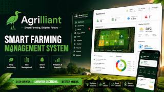 Agrilliant — Smart Farm Management System | Java + Blockchain + IoT | Advanced OOP Project