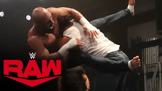 Riddick Moss \& Arturo Ruas team up for a Raw Underground brawl: Raw, Aug. 17, 2020