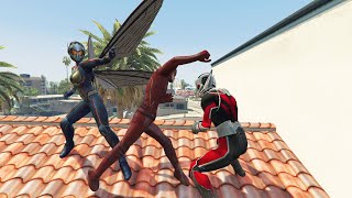 Gta V - Best Extreme Ragdolls And Fails V.40 Ant-Man And The Wasp Vs Flash Epic Ragdolls