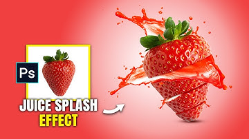 Fruit Water Splash Effect in Photoshop | Photoshop Tutorial