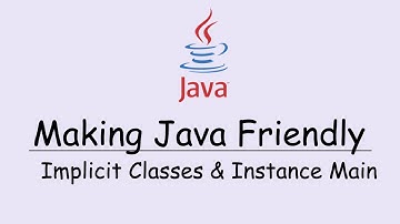 Java 21, 22 Implicit Classes and Instance main method