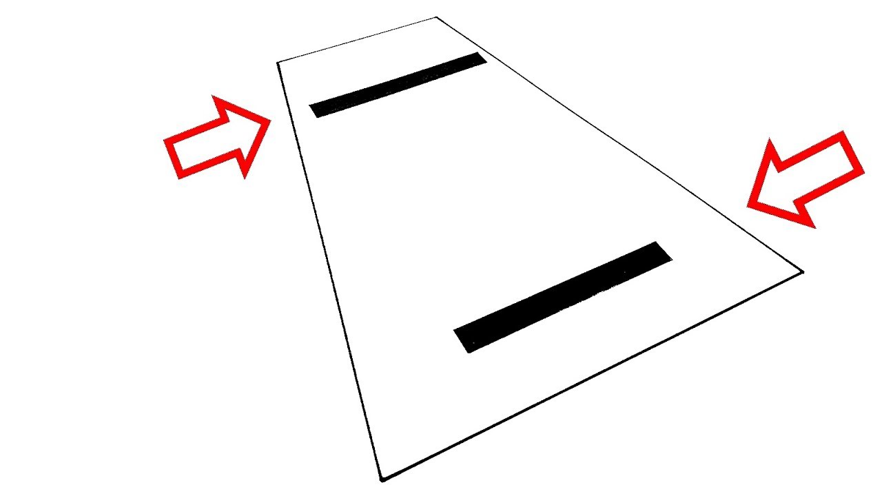 Two Lines Same Size ? YES or NO ? Optical Illusion Drawing YouTube