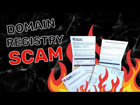 Domain Registry Scam Alert