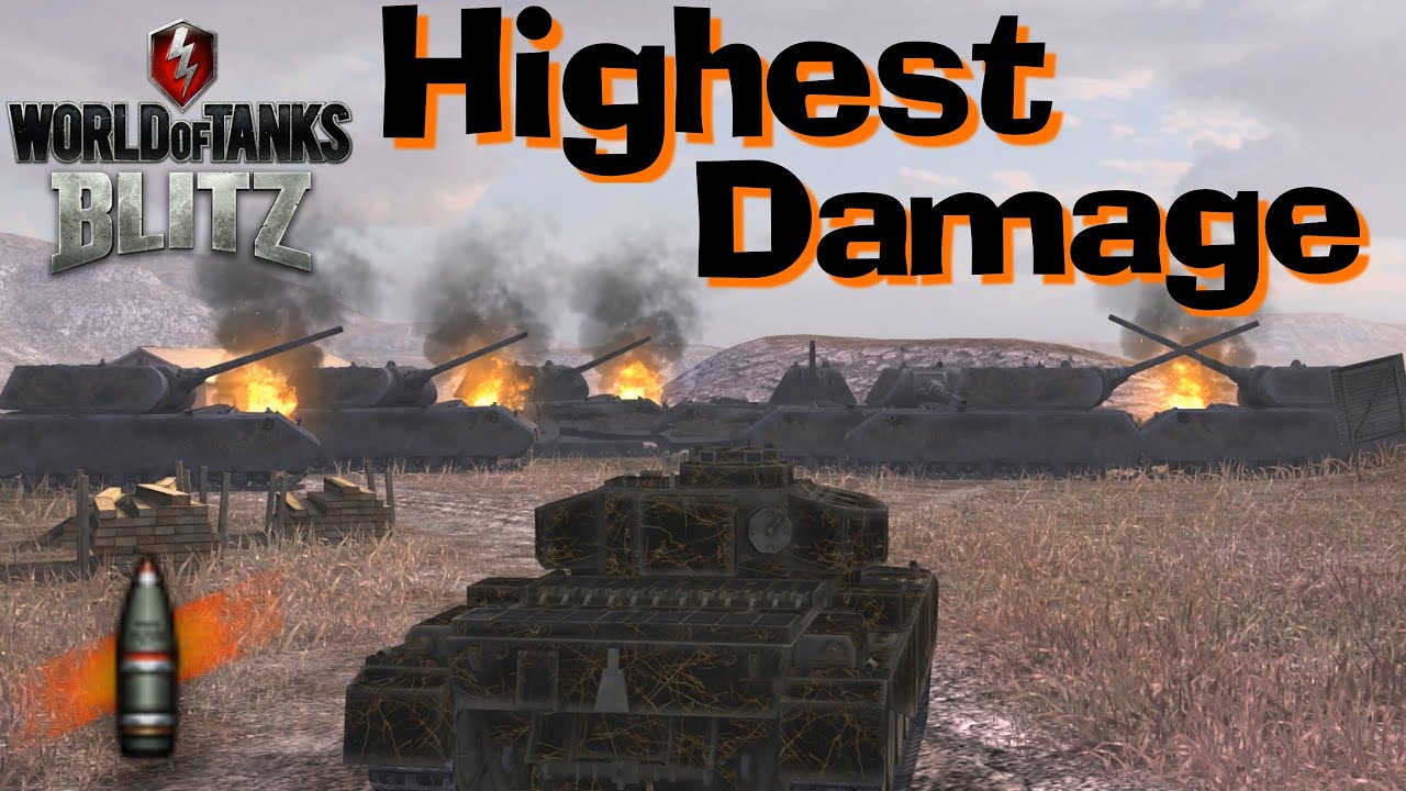 WOT Blitz The Most Damage You Can Do?! YouTube