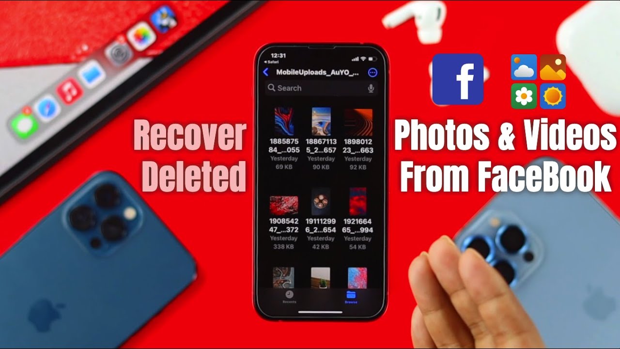 How to Recover Deleted Facebook Photos! [Restore Post and Videos] - YouTube