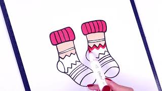 Cozy Pattern Socks - Winter