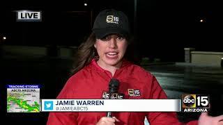 Monsoon storms move into the Valley Monday night