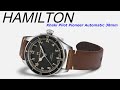 WOW the Hamilton Khaki Pilot Pioneer 38mm Automatic Vintage Inspired Pilots Watch with Powermatic 80