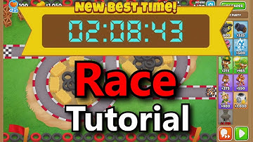 BTD6 Race Tutorial || Starting One Gear Higher