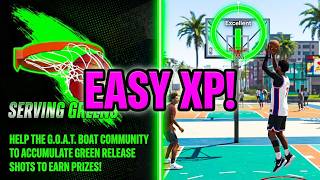 HOW to play SERVING GREENS on NBA 2K23 ! ( 2K COMPETE current gen)