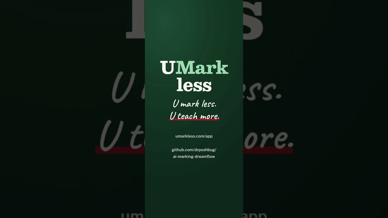 ⁣UMarkless: AI Test Marking for Teachers | Shipaton 2026 Demo