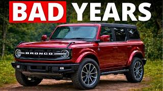 Ford Bronco Years to AVOID — and the Ones That Last Forever!
