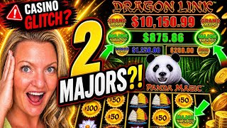This Slot GLITCHED… 2 MAJORS IN ONE BONUS?!?! 😳 Dragon Link Panda #dragonlink 