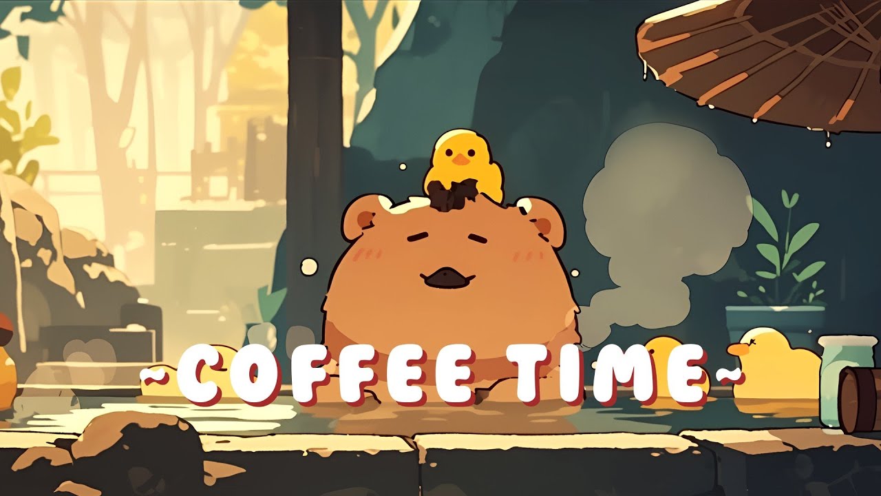 Capybara Study Beats - Lofi Hip Hop for Studying ~ Dreamy Vibes ~ ✨