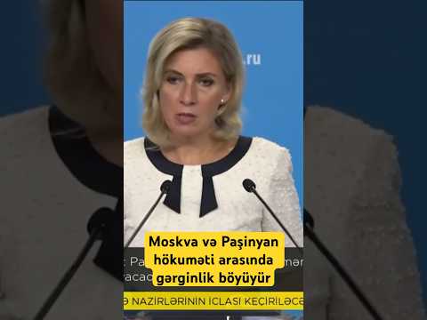 Moskva və Paşinyan hökuməti arasında gərginlik böyüyür