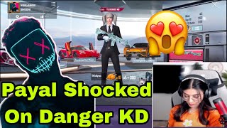🤩Payal Shocked By Danger KD & Impossible Clutch 22Kill 🫡