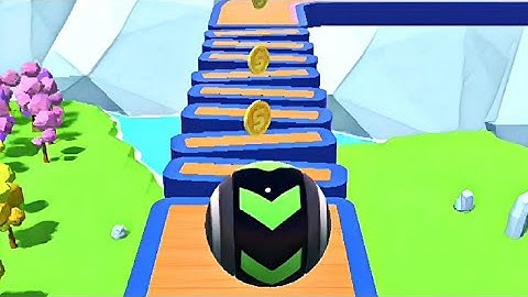 Sky Rolling Ball 3D New Update - All level Gameplay Walkthrough Android iOS (level 754-755)