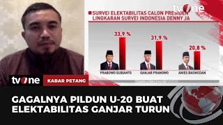 Download lagu Elektabilitas Ganjar Turun Pasca Pembatalan Piala Dunia U-20 | Kabar Petang tvOne