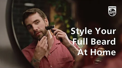 An Easy Way To Style Your Full Beard | Philips