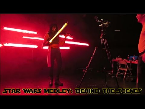 Behind the Scenes of my Star Wars Medley - Taylor Davis