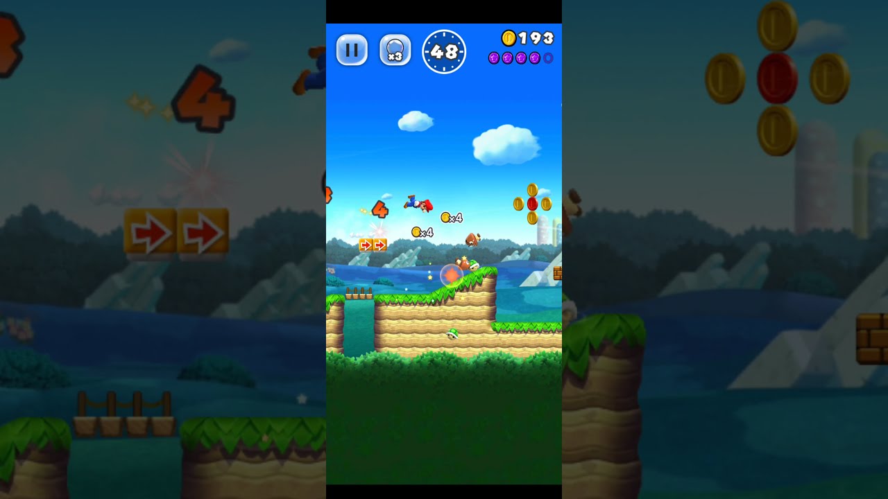 WORLD3-3 ピンク～ブラックコインの取り方 | スーパーマリオラン攻略・解析