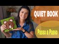 COMO FAZER QUIET BOOK / LIVRO SENSORIAL EM FELTRO. AULA 1