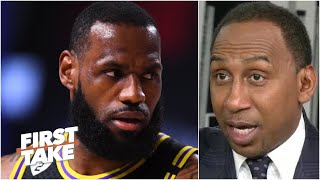 Stephen A.s Message To Lebron You Might Not Win Finals Mvp Over Anthony Davis First Take